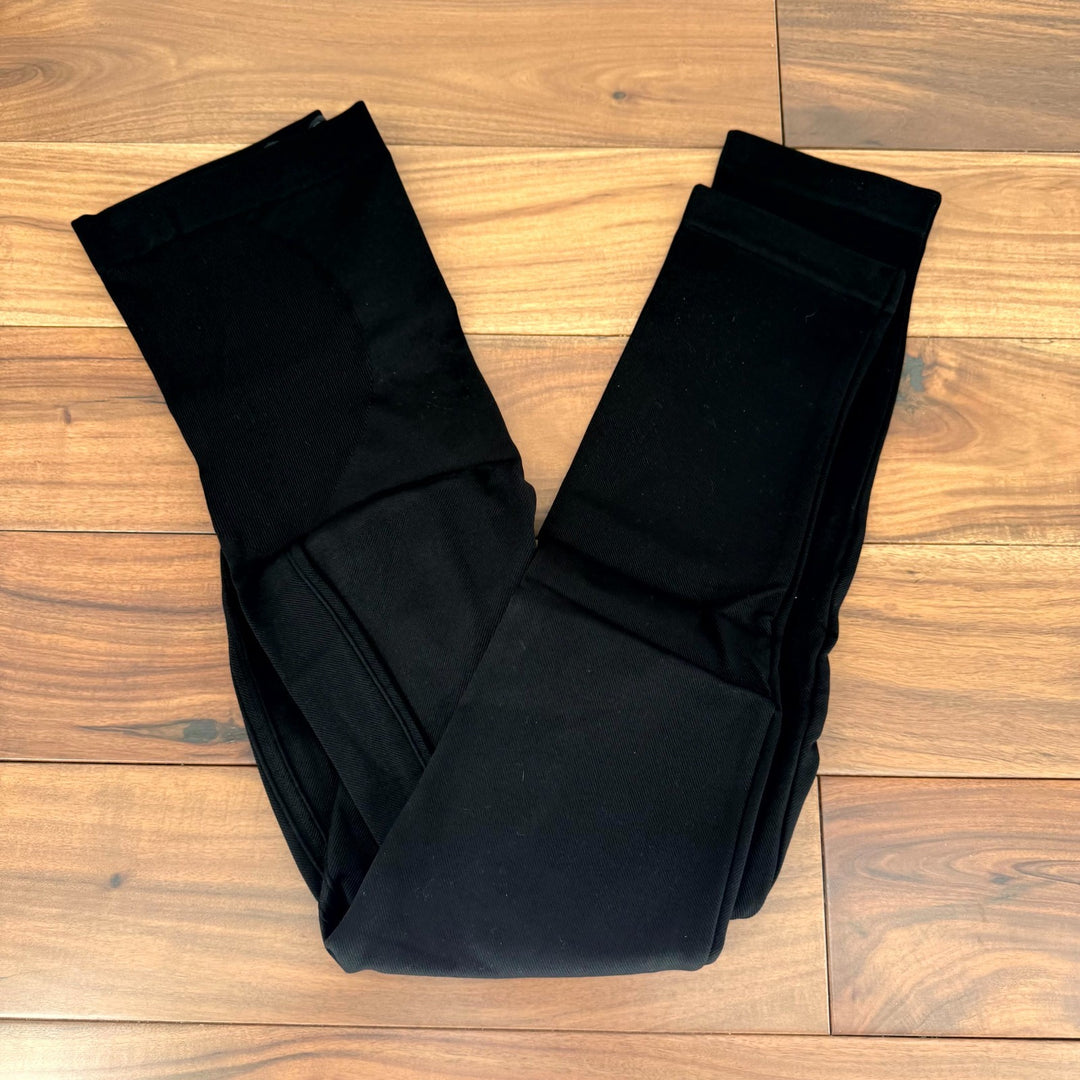 Shapermint Essentials High Waisted Shaping Ankle Leggings Women XL Black Stretch