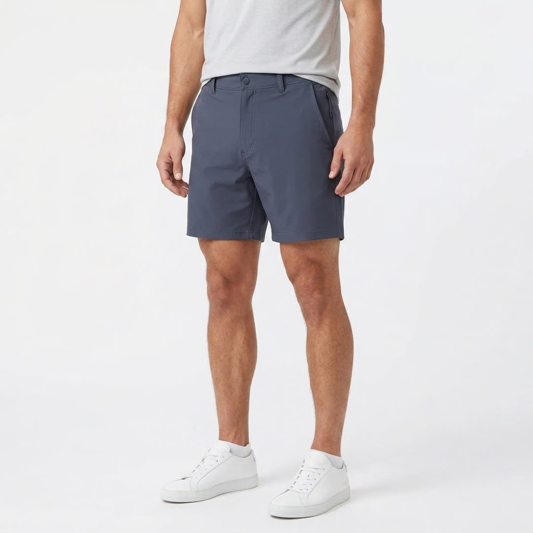 VRST Mens Resort Short Indigo Blue Size S Quick Dry Stretch