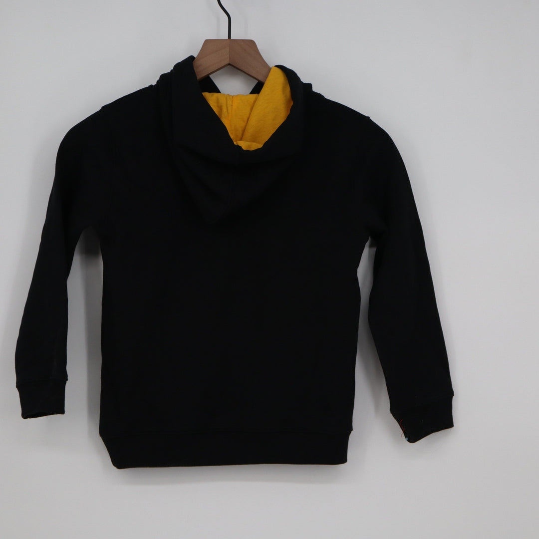NFL Team Apparel Pittsburgh Steelers Kids Black Hoodie Large
