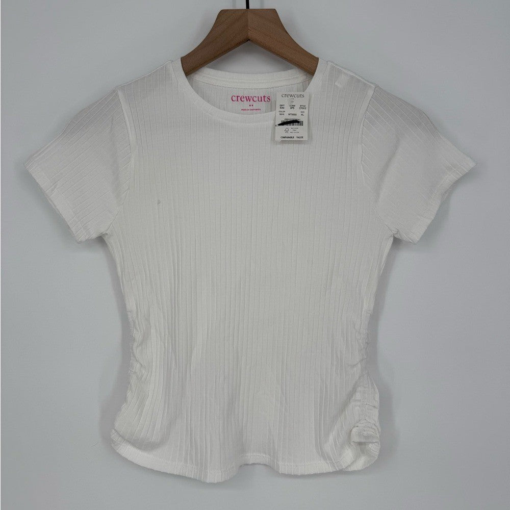 J.Crew Crewcuts Girl's Side-Ruched Tee Size XL (12-14)