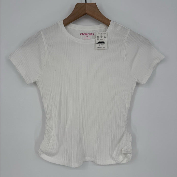 J.Crew Crewcuts Girl's Side-Ruched Tee Size XL (12-14)