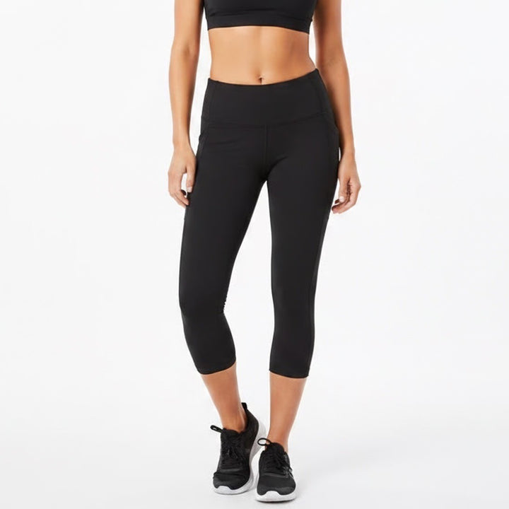 DSG Momentum High Rise Crop Leggings Pure Black XS NWT