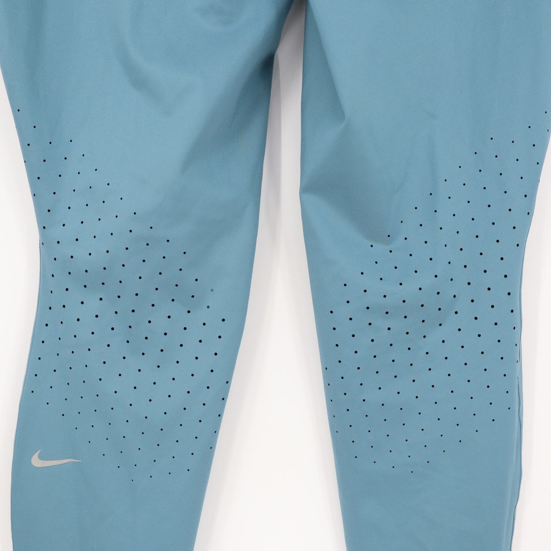 Nike Swift Dri-FIT Womens XL Blue Teal Running Leggings Pockets
