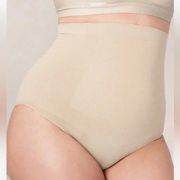 Shapermint Essentials All Day Every Day High-Waisted Shaper Panty Women M/L Chai