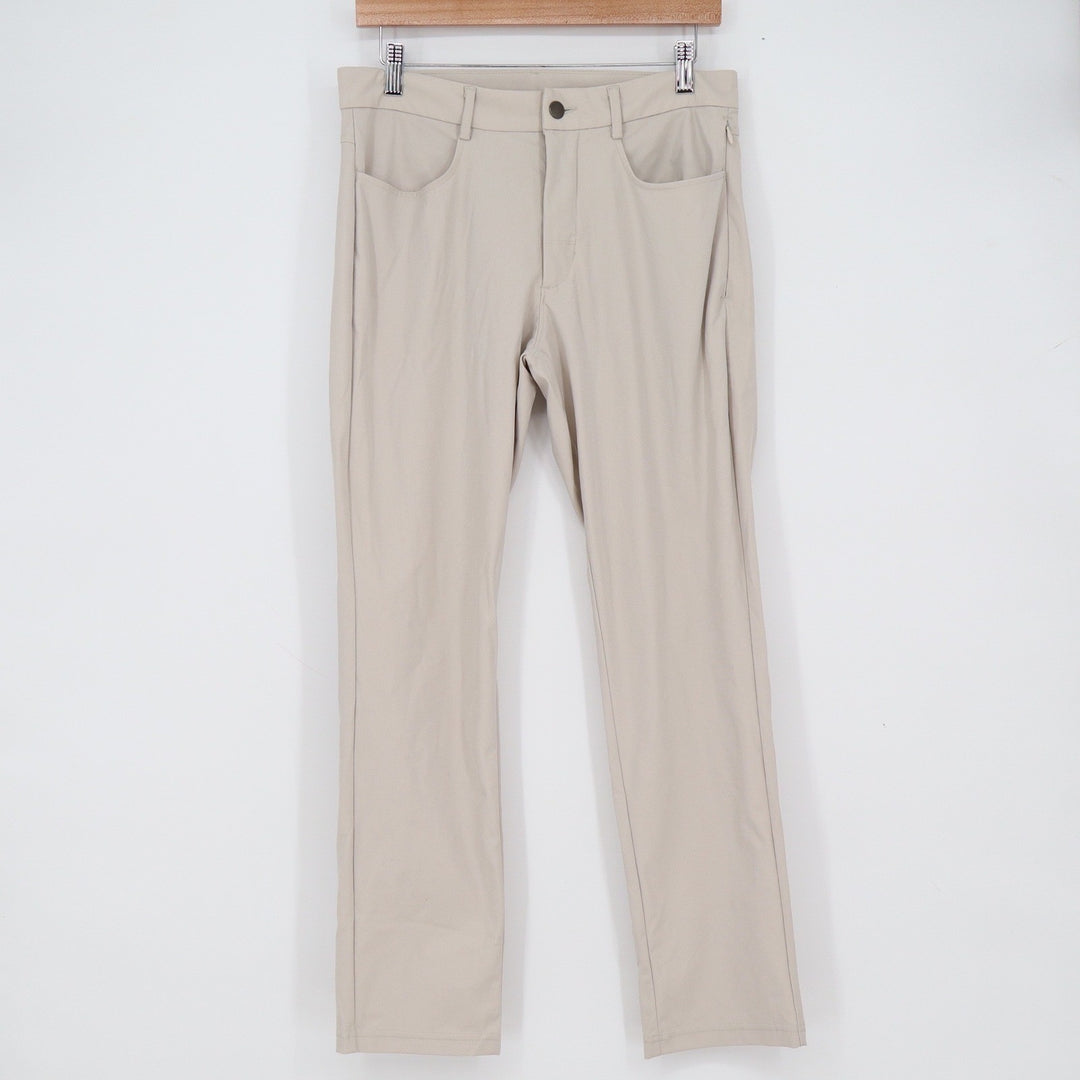 Old Navy Pants Mens 30x30 Tech Hybrid Slim Tan 4-Way Stretch Good
