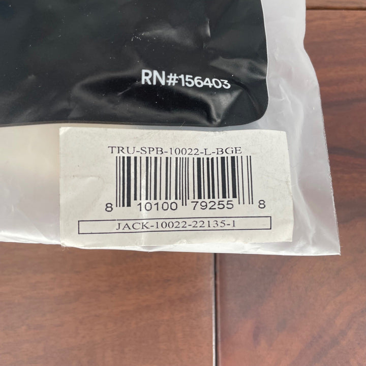 Truekind Daily Comfort Wirefree Shaper Bra L Beige Seamless Support