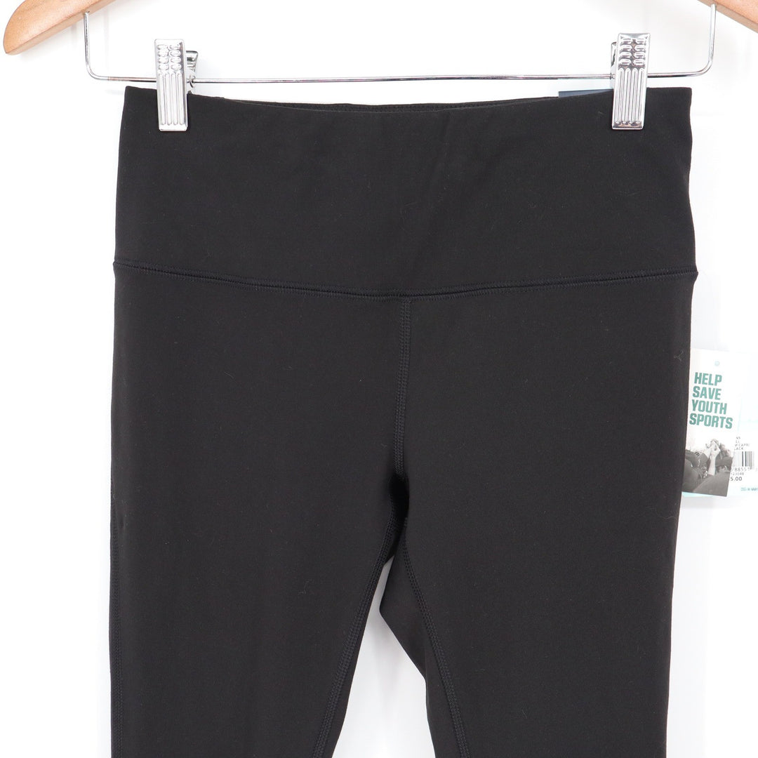 DSG Womens Momentum Capri Leggings Pure Black XS