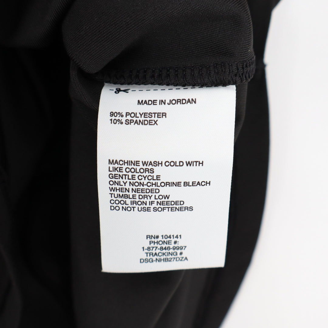 DSG Girls Pure Black Movement Tee Short Sleeve Athletic Shirt XS 6-7 CKP4271CN