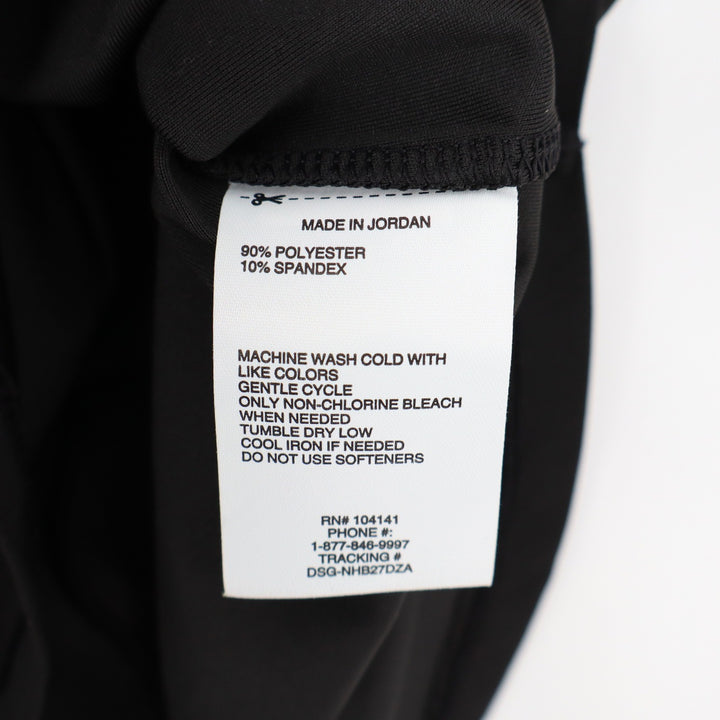 DSG Girls Pure Black Movement Tee Short Sleeve Athletic Shirt XS 6-7 CKP4271CN