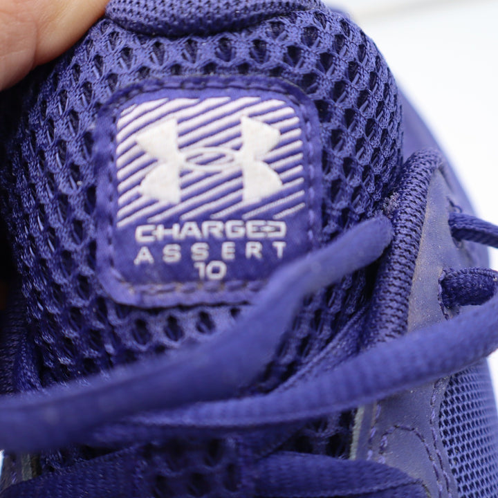 Under Armour Running Shoes Mens 11 Charged Assert 10 Purple Excellent