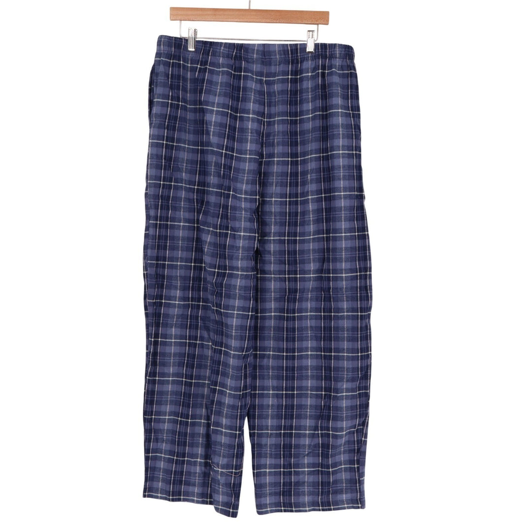 Charter Club Intimates Separates Table Pajama Pants Womens XL Blue Bennet Plaid