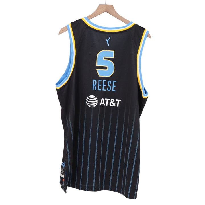 Nike Chicago Sky Angel Reese 5 Explorer Edition WNBA Jersey Black XL 9979