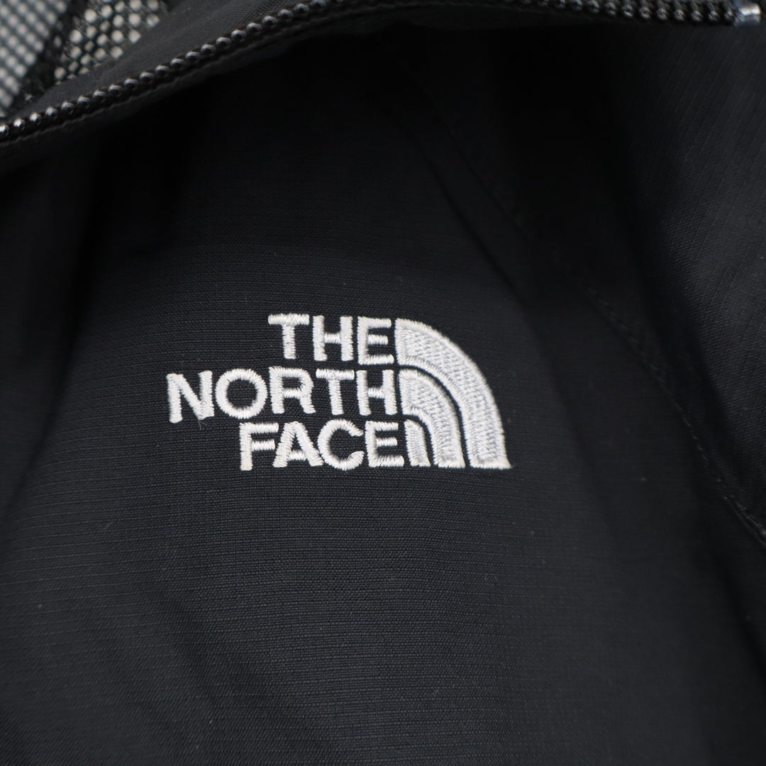 The North Face Jacket Womens Large Black Hooded Windbreaker Outdoor Full Zip