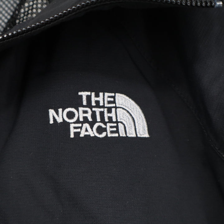 The North Face Jacket Womens Large Black Hooded Windbreaker Outdoor Full Zip