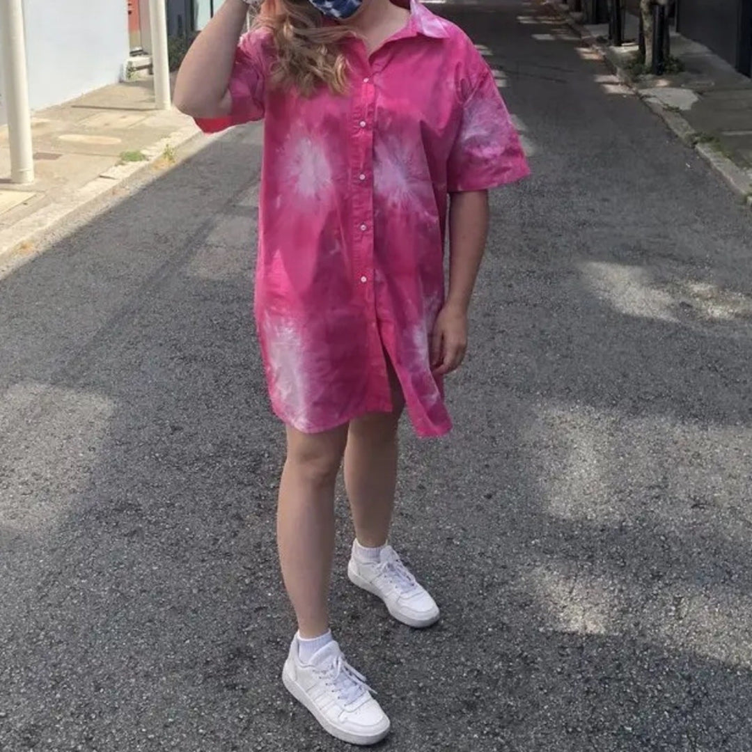 MSGM Denim Camica Shirtdress Size 12