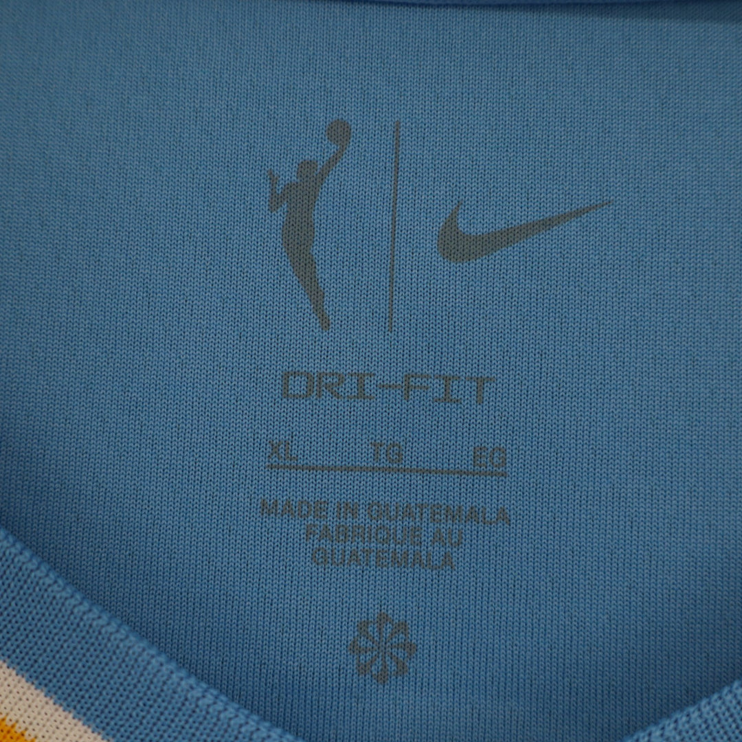 Nike Chicago Sky Angel Reese Rebel Edition Victory Jersey Black Blue XL