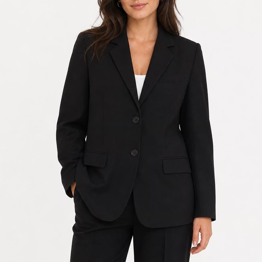 Giorgio Armani Classico Black Super 150s Pure Wool 3-Button Blazer Italy Size 42