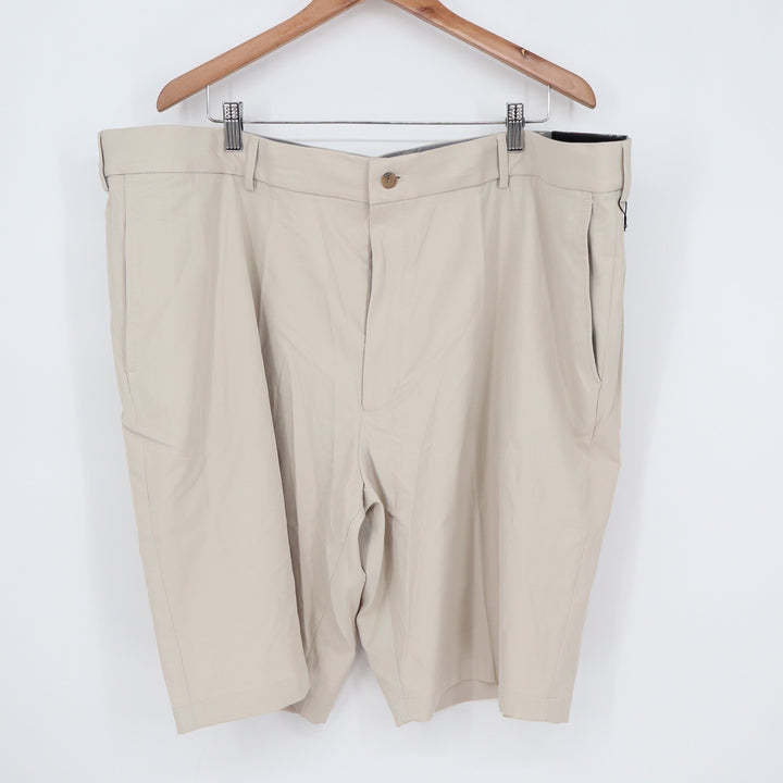 Walter Hagen Mens 46 Perfect 11 Golf Shorts Khaki Big & Tall
