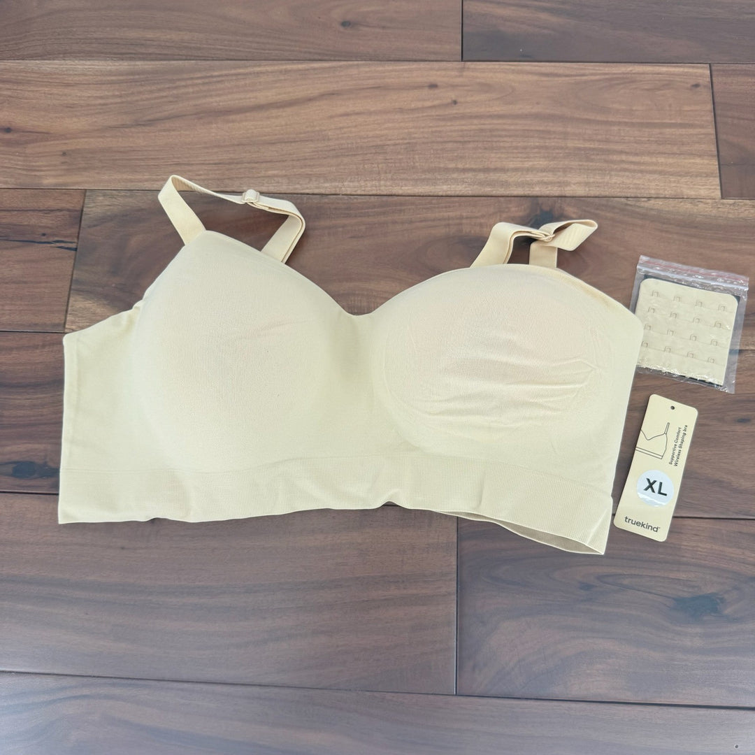 Truekind Supportive Comfort Wireless Shaping Bra Beige XL