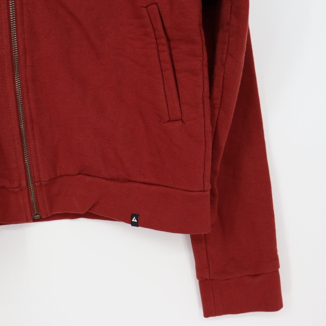American Giant Women's Fleece Bomber Jacket Size S Made in USA