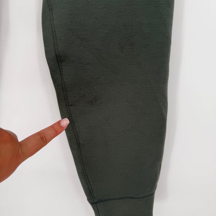 American Eagle Mens Medium Green Jogger Sweatpants Drawstring Casual Active