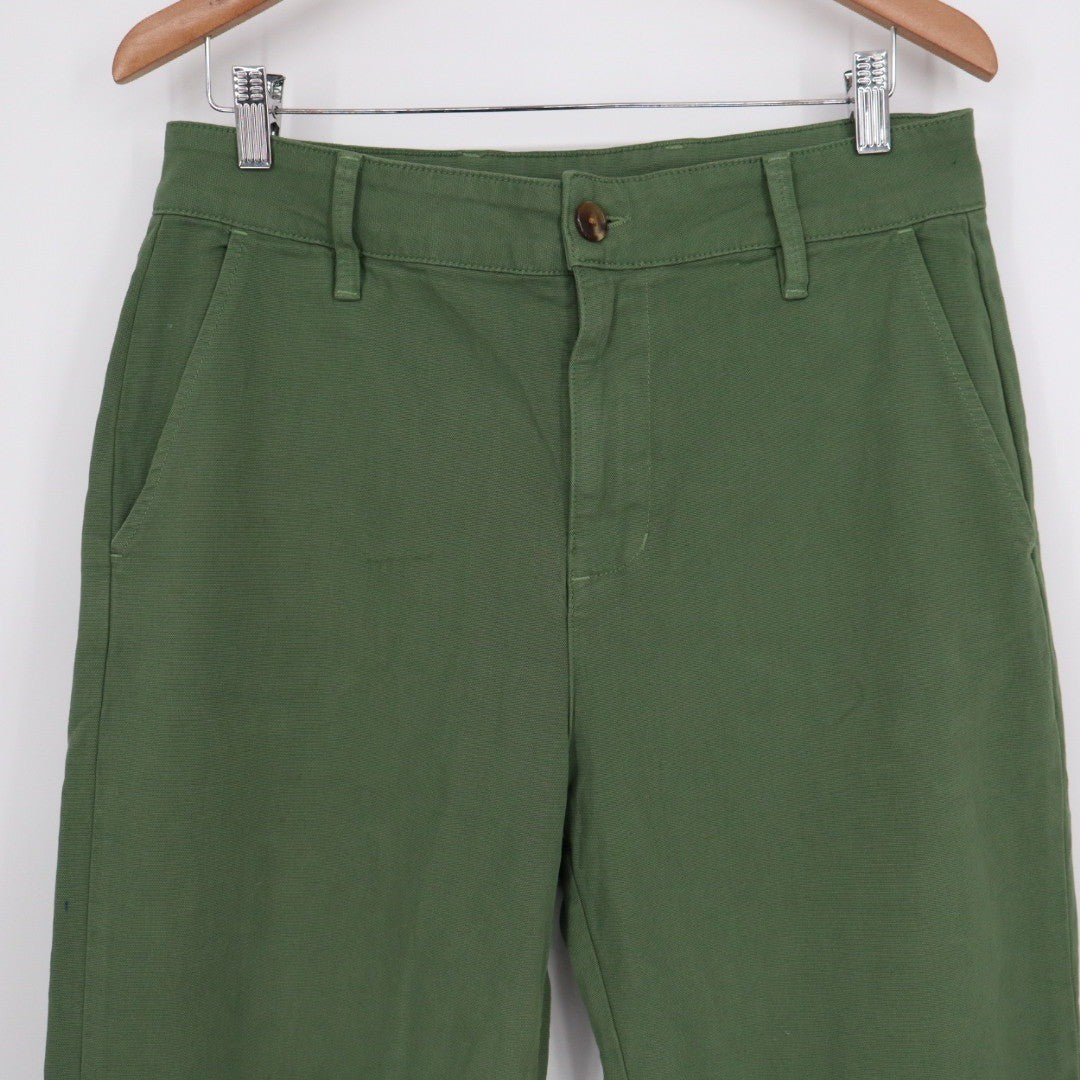 American Giant Women's Wide Leg Pant Size Utility Pants Workwear Made in USA