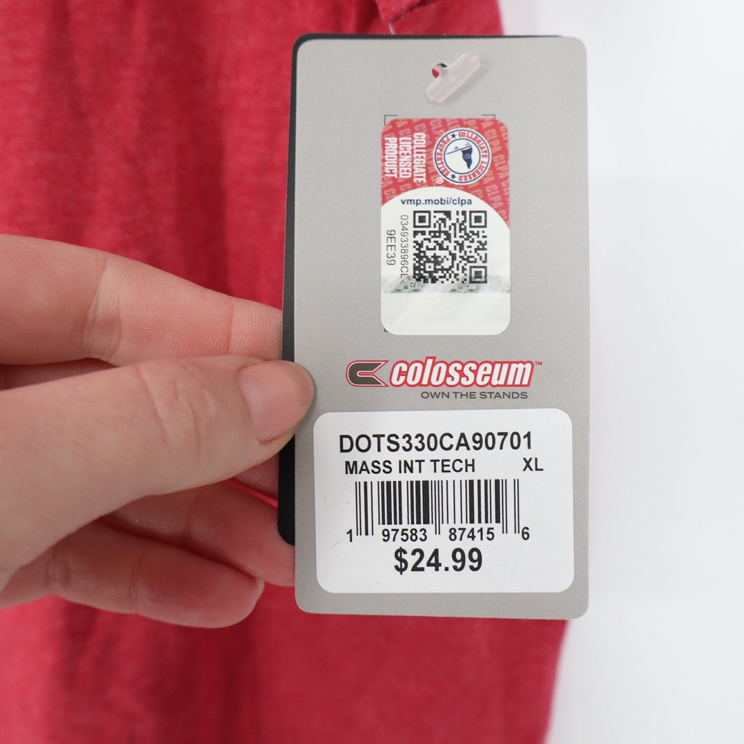 Colosseum MIT Engineers Heather Red Graphic T-Shirt XL