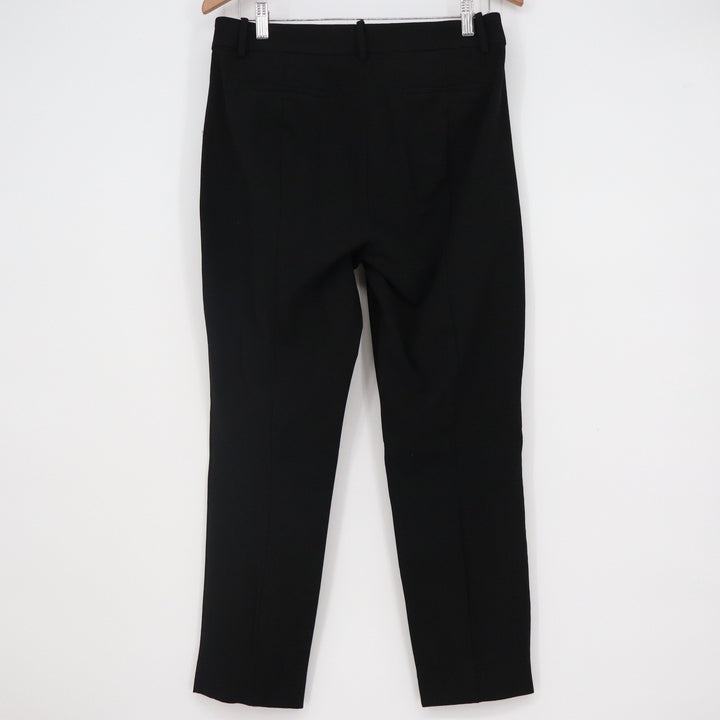 J.Crew Ruby Crop Pant Black Size 10 Slim Tapered Bi-Stretch Trousers