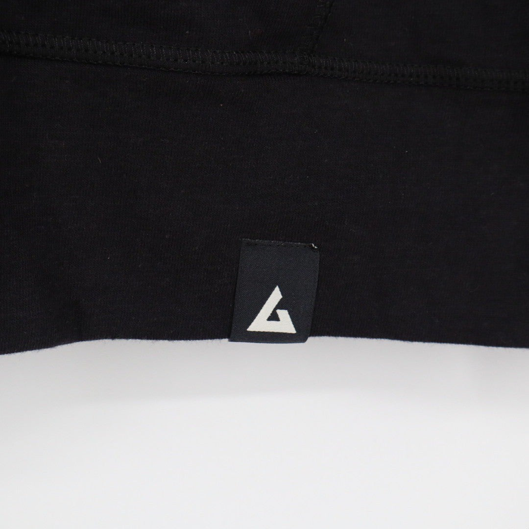 American Giant Black Full Zip Hoodie Sweatshirt Made in USA Size S
