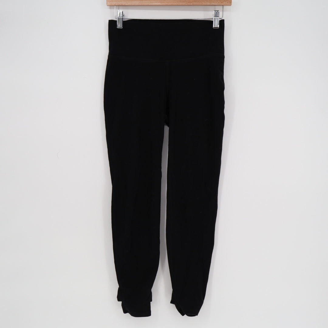 Old Navy Go-Dry Balance Leggings Womens M Black Stretch Mid Rise Skinny Active