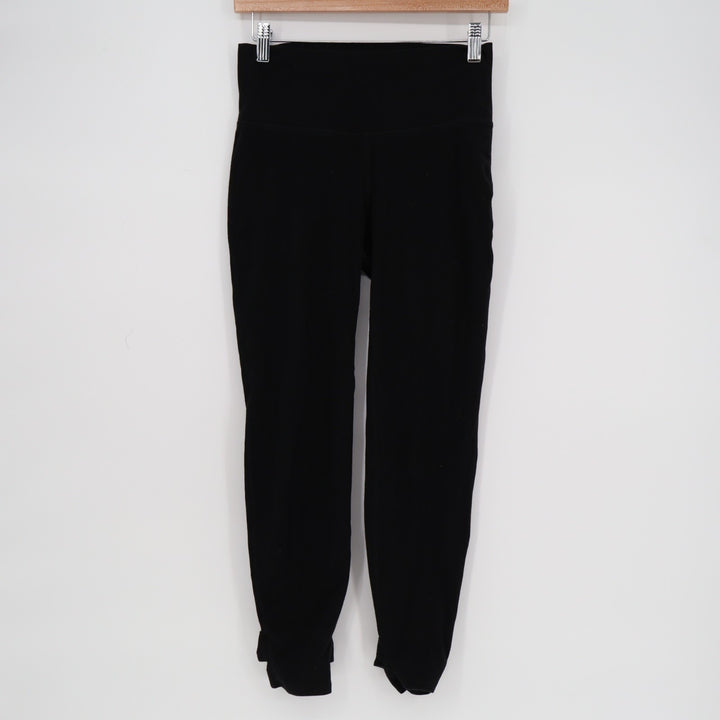 Old Navy Go-Dry Balance Leggings Womens M Black Stretch Mid Rise Skinny Active