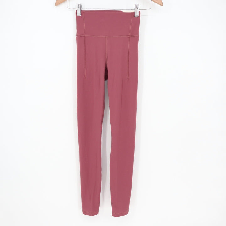 Calia Inspire High Rise 7/8 Legging Mauveberry Womens XS New