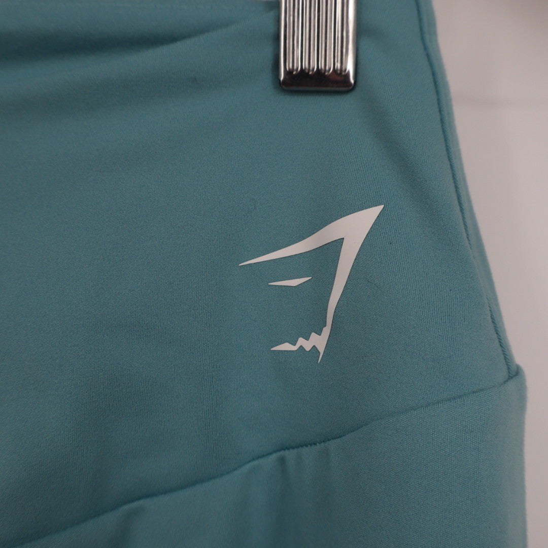 Gymshark Seamless High Waisted Leggings Teal Blue Size S GLLG4715