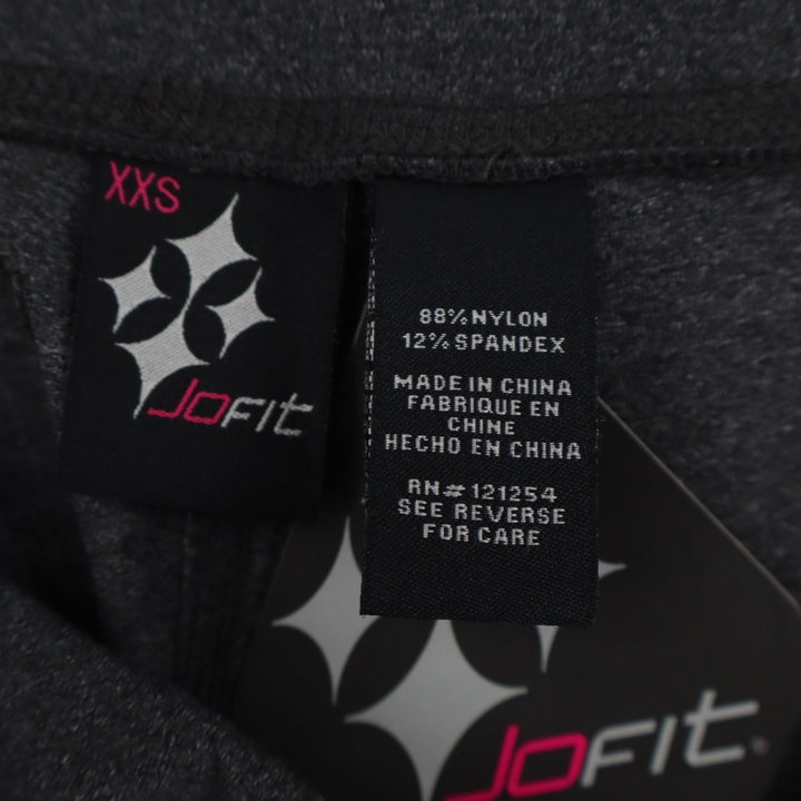 JOFIT XXS Dark Charcoal Heathered Bootcut Yoga Pants Athletic Leggings