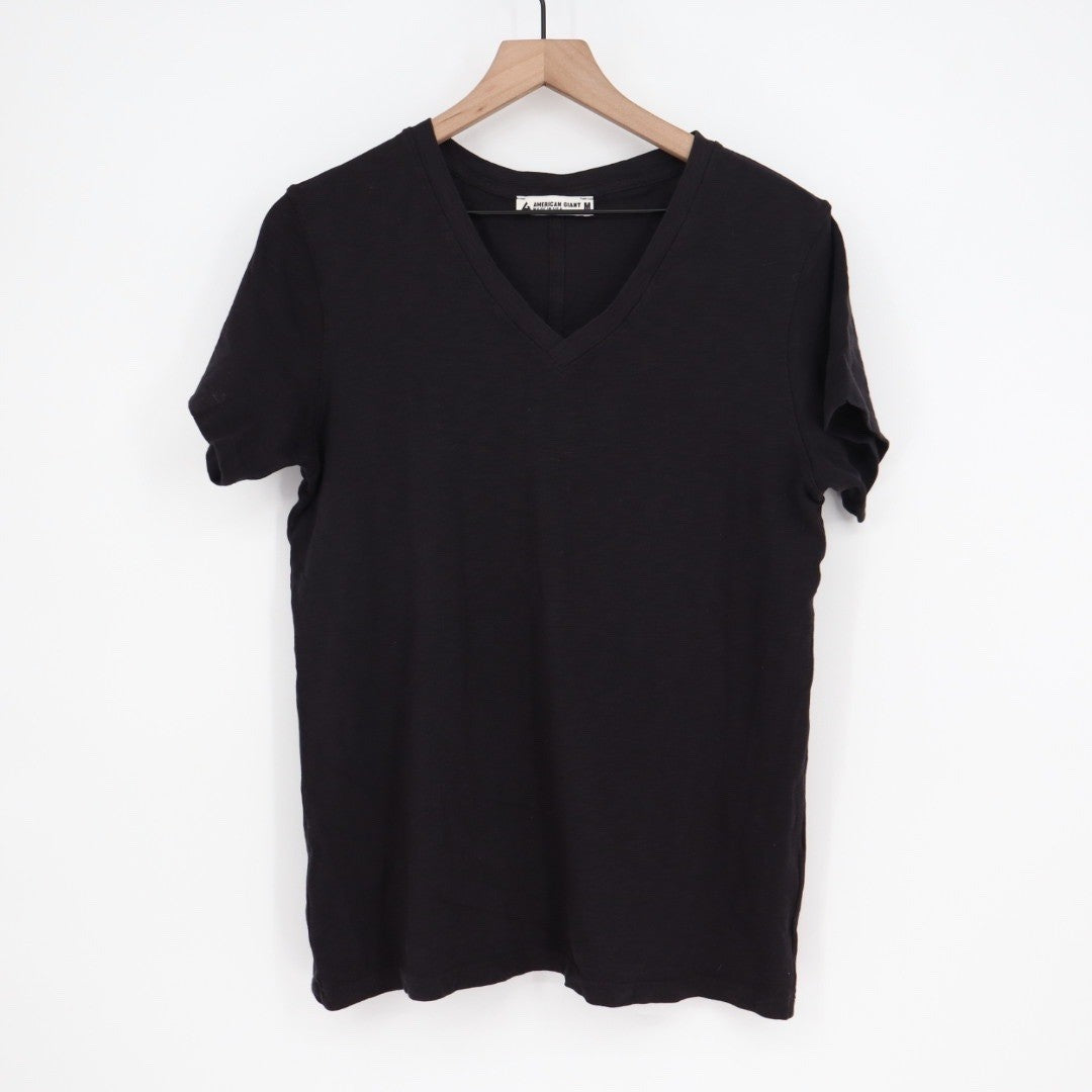 American Giant Pima Cotton Size M V-Neck made In USA