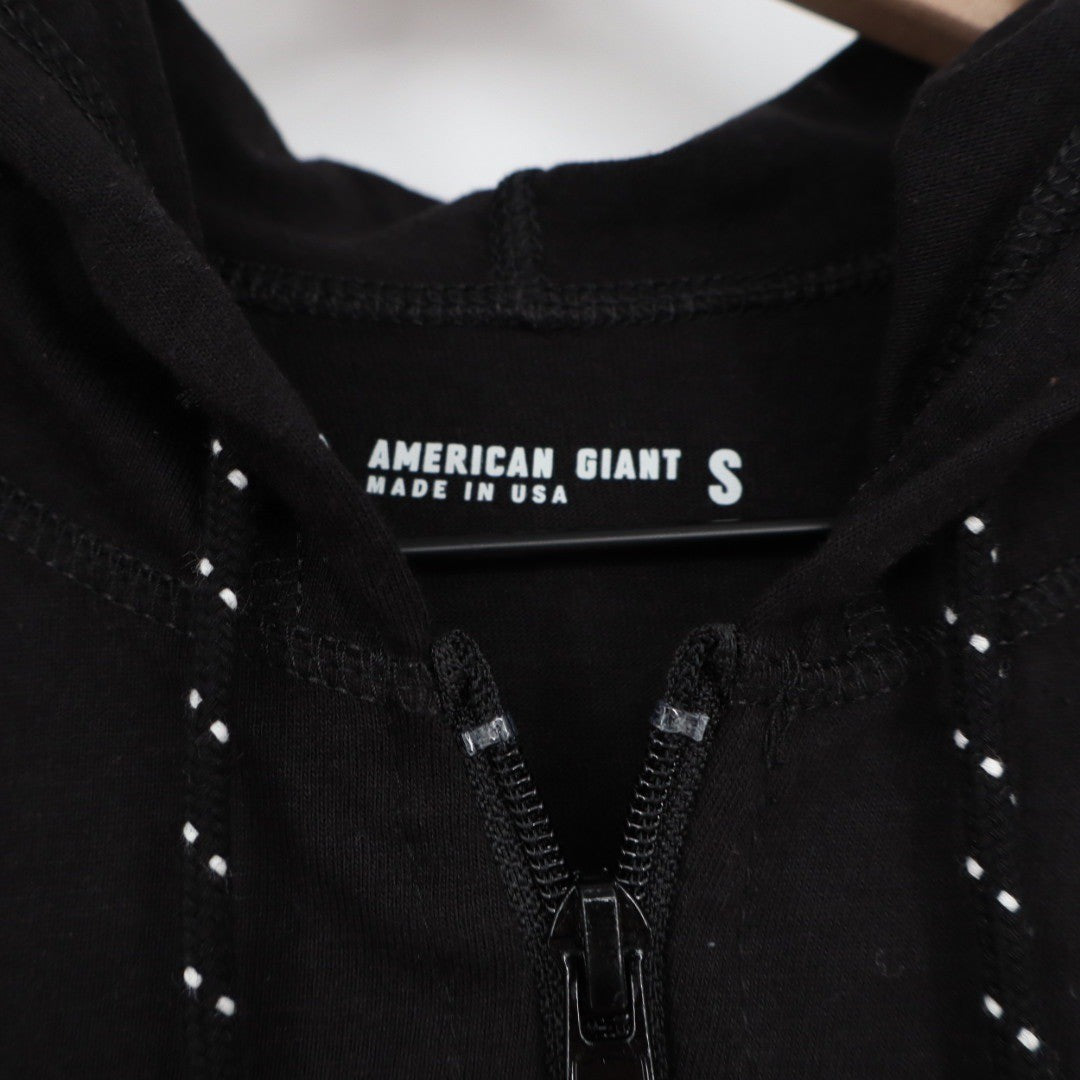American Giant Men's Colorblock Lightweight Full Zip Size S Made In USA