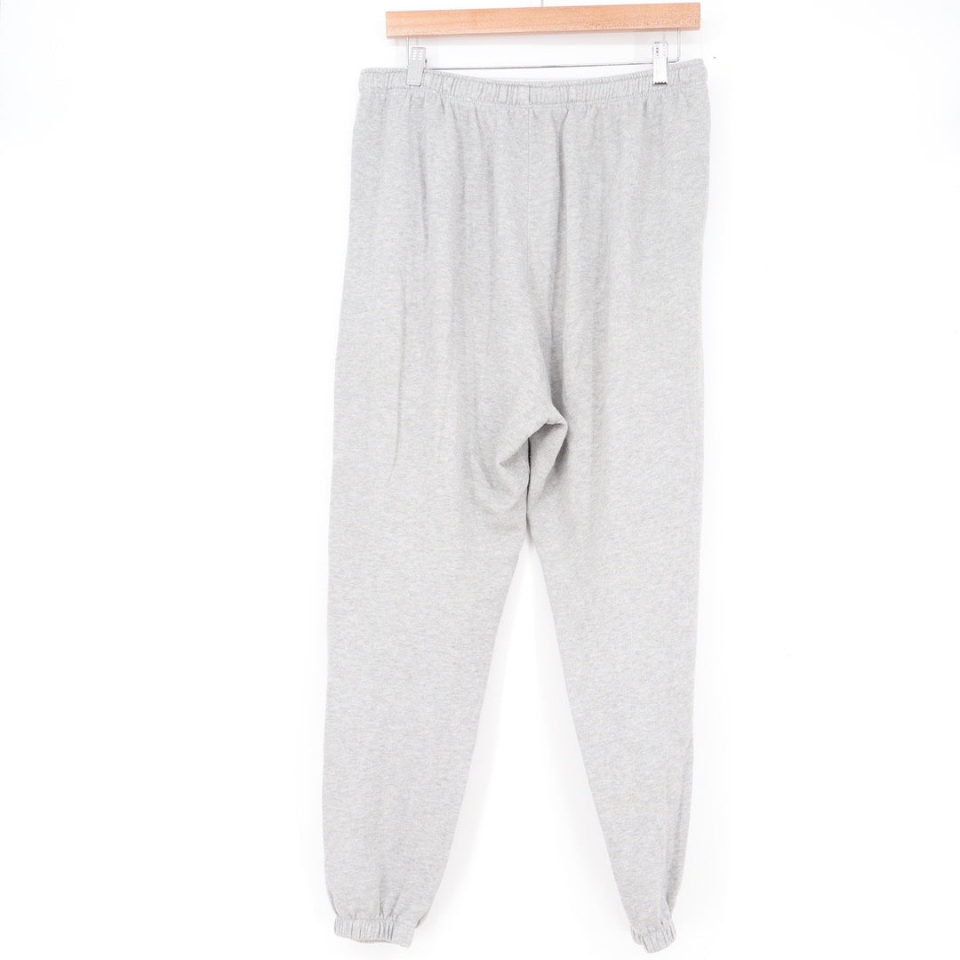 SO Heather Gray Jogger Sweatpants Womens Large Elastic Waist Drawstring Athletic