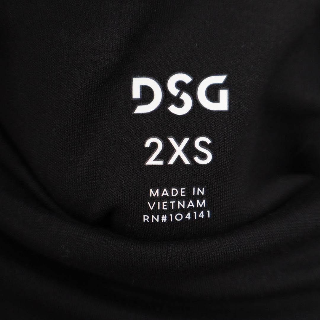 DSG Womens Momentum Crop Leggings Pure Black XXS New
