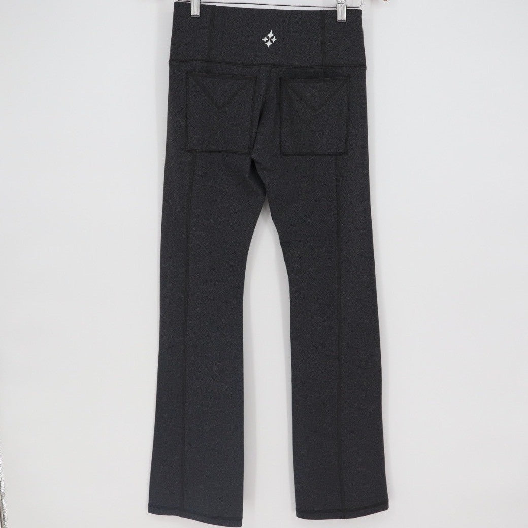 JOFIT XXS Dark Charcoal Heathered Bootcut Yoga Pants Athletic Leggings