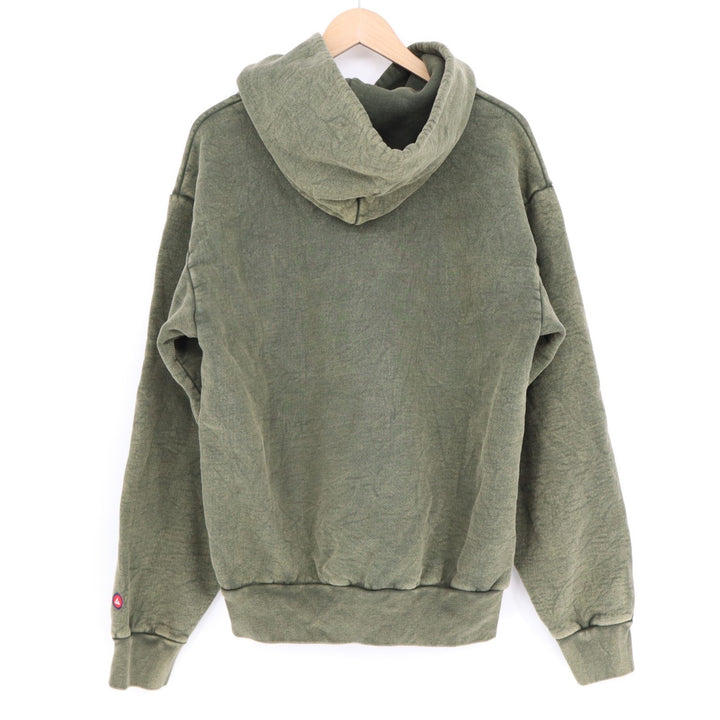American Giant American Vintage Hoodie Unisex M Deep Olive Mineral Wash Fleece