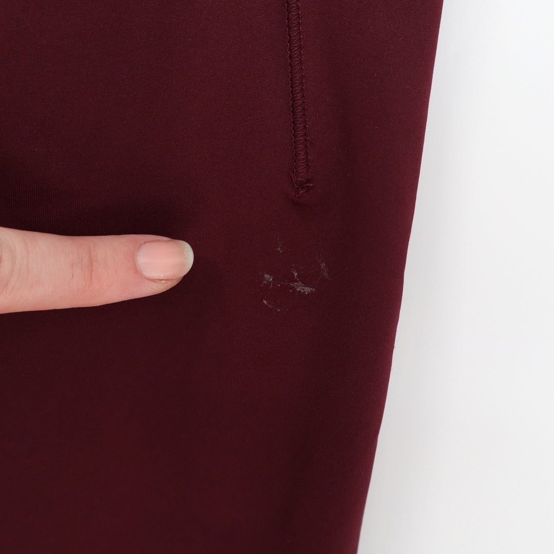 DSG Womens Activate 7/8 Leggings Team Burgundy High Rise Side Pocket Size M NWT