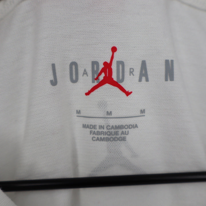 Jordan Brand Forever Floral Basketball Hoop Graphic T-Shirt White M