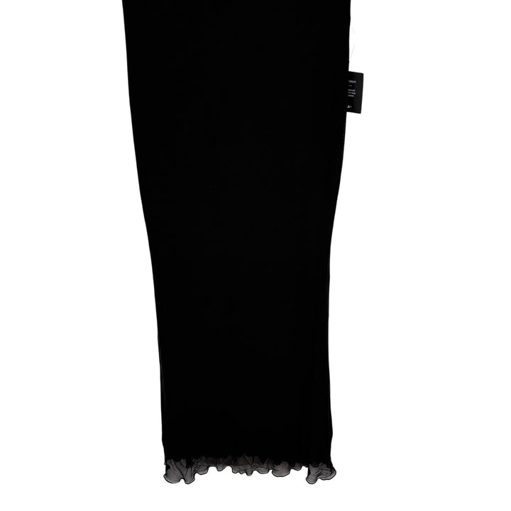 Lulus Faizah Black Mesh Off-The-Shoulder Mermaid Maxi Dress Size XL