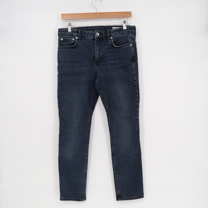 Rag & Bone Mens Slim Fit Jeans Dekalb Dark Wash Blue Size 28
