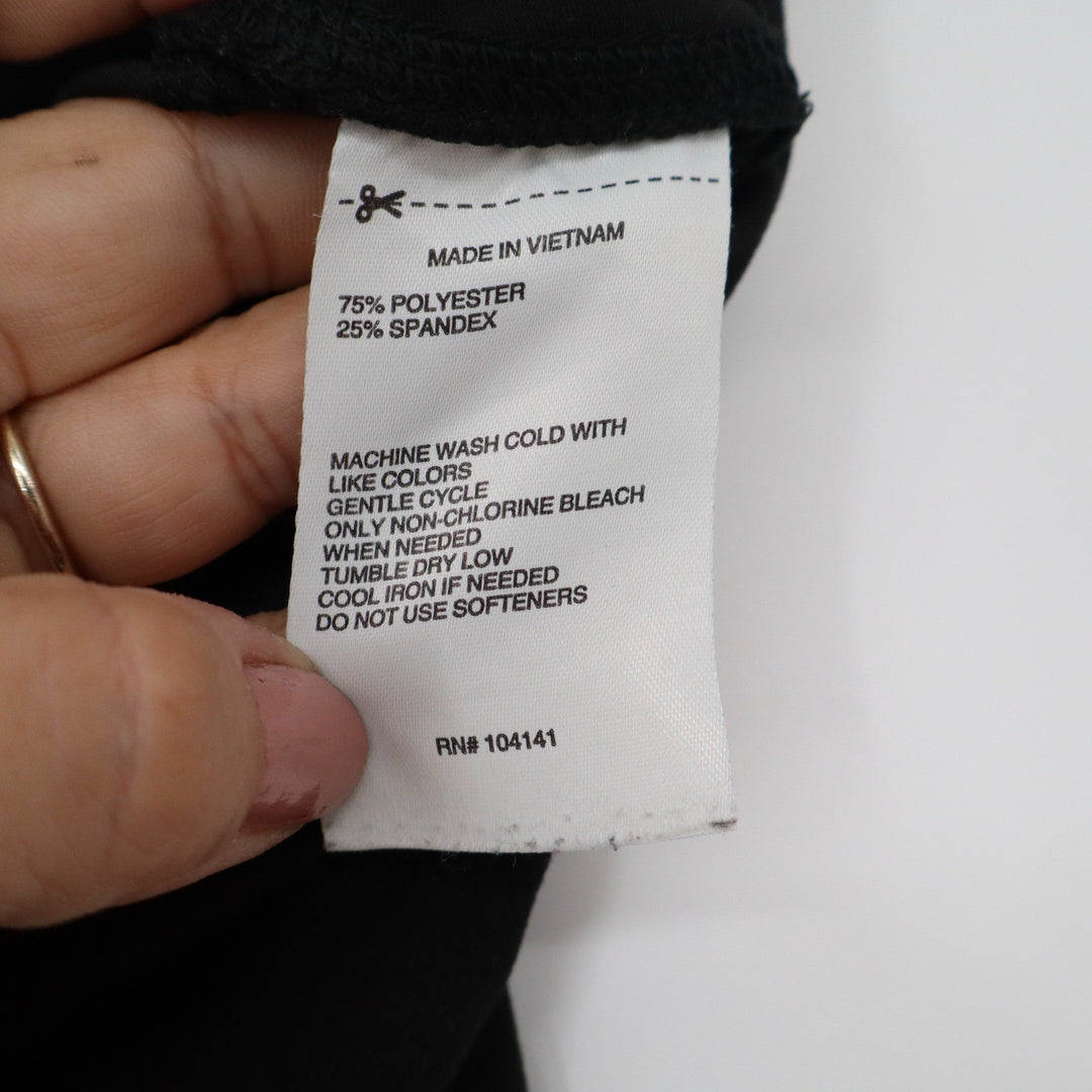 DSG Womens High Rise Flare Athletic Yoga Pants Black Size Medium RN