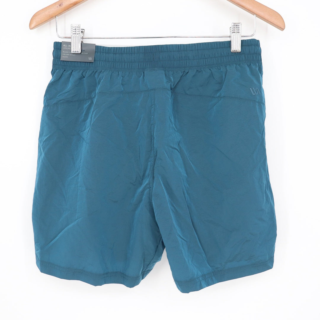 VRST Mens 5" All-In Short Teal Twilight Shine Unlined Nylon Water Repellent S