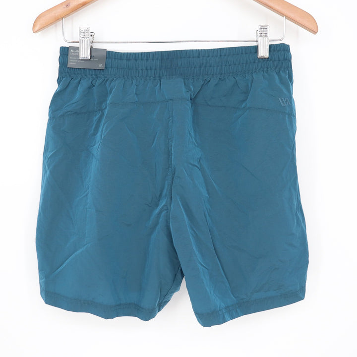 VRST Mens 5" All-In Short Teal Twilight Shine Unlined Nylon Water Repellent S