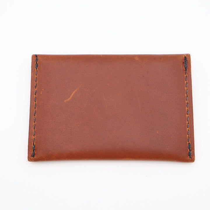 Portland Leather Goods Mini Envelope Wallet Womens Brown Two Interior Pockets