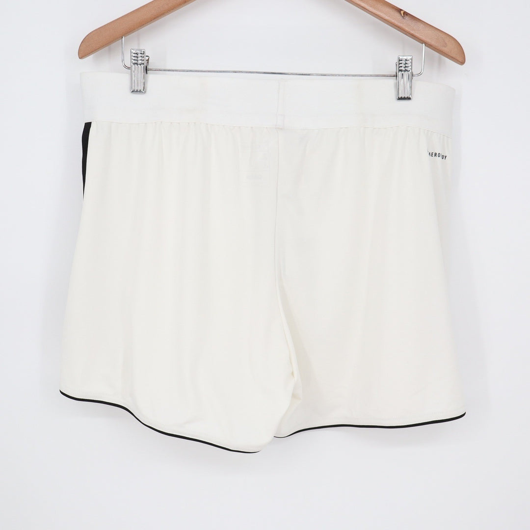 Adidas Womens Tiro 23 Soccer Training Shorts White Black XL