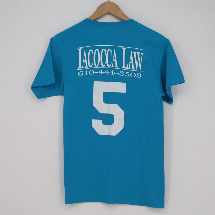 Jerzees Unionville Basketball T-Shirt Small Blue Dri-Power Active Graphic Tee 5